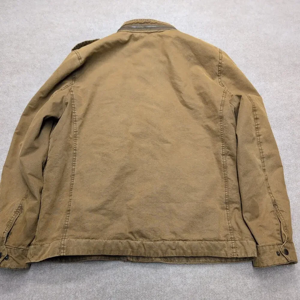 Levi's Men's Quilted Trucker Khaki Jacket Size XL Pockets